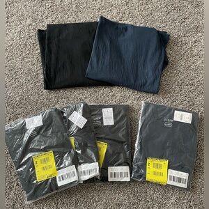 J. Crew | 6 Men’s Tall Washed Cotton T-Shirts NWT and EUC Blue Black | Size XL